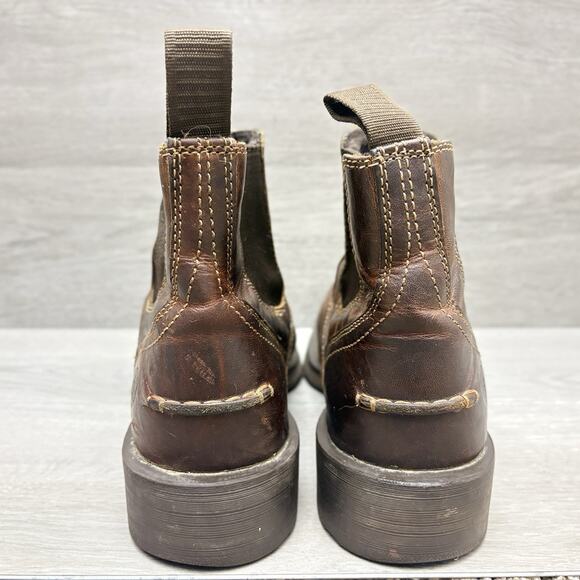 Ariat Boots Midtown Rambler Square Toe Chelsea Brown Leather Boot Mens Size 8.5D main image 10